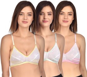 Lambency India White T-shirt Bra