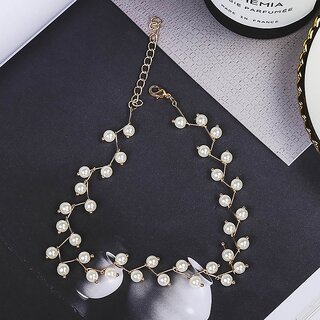 Pearl Choker Gold Plated Pearl Choker Gold Plated