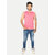 Mens Solid Onion Red Sleeveless Hoodies
