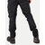 Men Chino Washed Black Pants