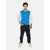 Mens  Royal Blue Ribbed Golf Jacket