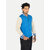 Mens  Royal Blue Ribbed Golf Jacket