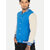 Mens  Royal Blue Ribbed Golf Jacket