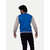 Mens  Mid Blue Ribbed Golf Jacket