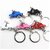 Aksica Activa Metal Keychain And Keyring (Multicolor)
