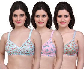 Lambency India Multicolor T-Shirt Bra