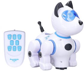 Remote Control Robot Dog Toy, Exquisite Workmanship Intelligent Robot Dog Toy for Kids for Home Play