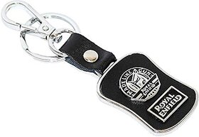 Mistazzoxc2Xae Leather Car Bike Logo Keychain For Key Chain Accessories Keyring With Logo(Black)