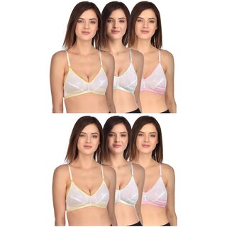                       Lambency Multicolor Front Closure Bra                                              
