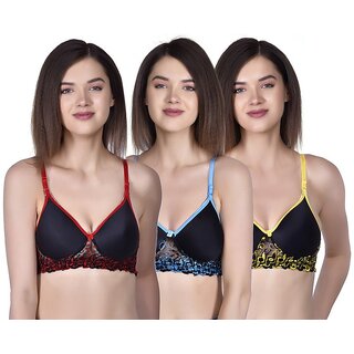                       Lambency Multicolor T-Shirt Bra                                              