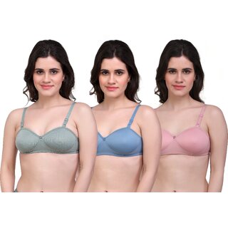                       Lambency Multicolor T-Shirt Bra                                              
