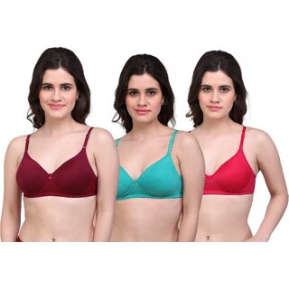                       Lambency Multicolor T-Shirt Bra                                              