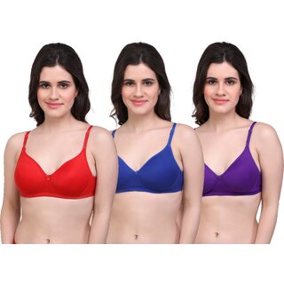                       Lambency Multicolor T-Shirt Bra                                              