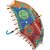 Dresses Embroidered Fabric Umbrella for Decoration, Photoshoot Prop, Rajasthani Handicraft Decoration