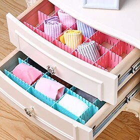 Adjustable Drawer Organizer and Kitchen Board Divider (Set of 8)