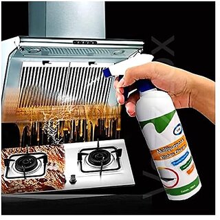                       Kitchen Cleaner Spray Oil  &  Grease Stain Remover Stove  &  Chimney Cleaner Spray Non-Flammable Nontoxic Magic Degreaser Spray for Kitchen Gas Stove Cleaning Spray for Grill  &  Exhaust Fan (450ml)                                              