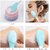 Silicone Face Mask Applicator, 2 in 1 Double-Sided Facial Lip Scrub Brush Tool, Double-Head Face Scrubber