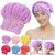 Microfiber Hair Towel Wrap - Microfiber Hair Drying Cap for Girls and Women Super Absorbent Quick Dry Hair Turban for Thick Hair and Wet Hair (E)