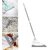 HEMDI 2-in-1 Universal Silicone Magic Bathroom Broom Wiping for Tiles Glass Wiper and Hardwood Floor