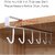 Metal Multifunction Under Shelf Coffee Mug Cup Holder Rack Organizer Stand for Kitchen Counter Cabinet Hook with Screw Wall Sticker - ( Hook    Screw Sticker 1 Pcs )