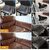 24X24 Inch Leather Black Self Adhesive Waterproof PVC for Sofas Jackets Furniture