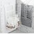 Viksha Foldable Plastic Hanging Laundry Basket for Bathroom  Kids Dirty Clothes Storage Rack  Wall Mounted Stand for Dirty Cloths Organize  Laundry Basket for Hanging Dirty Clothes (Pack of 1)