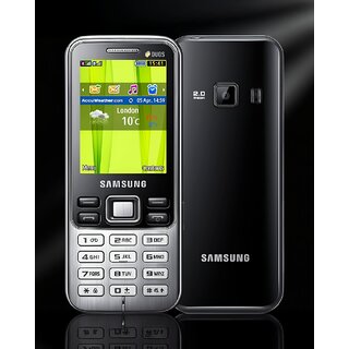                       (Refurbished) Samsung C3322 (Dual Sim, 2.2 Inch Display) - Superb Condition, Like New                                              