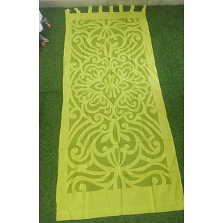 Applique Work Curtain