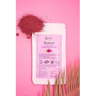                       Bindian 100% Pure & Natural Beetroot Powder For Face, Skin & Hair (50 Grams) (50 G)                                              