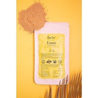                       Bindian Natural Lemon Peel Powder For Glowing Skin 50 Gram (50 G)                                              