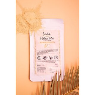                       Bindian 100% Natural Multani Mitti Powder For Face, Skin And Hair 50 Grams (50 G)                                              