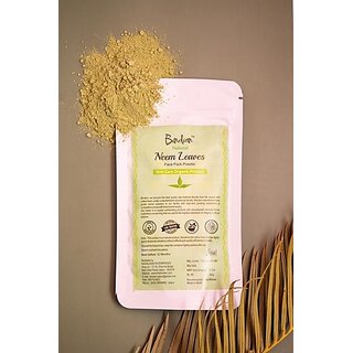                       Bindian 100% Natural Neem Powder For Face Pack And Hair 50 Gram (50 G)                                              