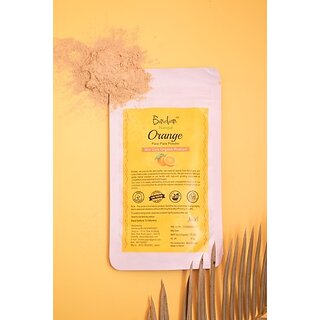                       Bindian Orange Peel Powder For Skin & Face Care 50 Gram (50 G)                                              