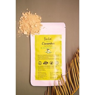 Bindian 100% Pure & Natural Cucumber Powder For Face & Skin (50 Gram) (50 G) Bindian 100% Pure & Natural Cucumber Powder For Face & Skin (50 Gram) (50 G)