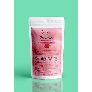                       Bindian Sundried Hibiscus Powder For Hair & Face Pack 50 Grams (50 G)                                              