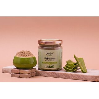 Bindian Organic Aloe Vera Powder For Face, Skin & Hair | No Chemicals, No Preservatives| (100 G) Bindian Organic Aloe Vera Powder For Face, Skin & Hair | No Chemicals, No Preservatives| (100 G)