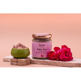 Bindian 100% Natural Sundried Rose Petal Powder For Face & Skin Care (100 G) Bindian 100% Natural Sundried Rose Petal Powder For Face & Skin Care (100 G)