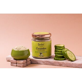                       Bindian 100% Pure & Natural Cucumber Powder For Face & Skin (100 G)                                              