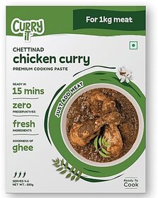 Curry iT Chettinad Masala Premium Cooking Paste (250gm)