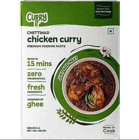 Curry iT Chettinad Masala Premium Cooking Paste (120gm)