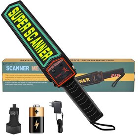 Handheld Metal Detector High Sensitive Metal Detector Machine with Sound  Vibration Alarm, Rechargable Hand Held Metal