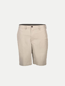 Men Solid Light Grey semi Casual Cotton Shorts