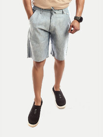 Mens Grey Remi Cotton Shorts