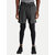 Men Solid Black Polyester Athleisure Shorts