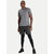 Men Solid Black Polyester Athleisure Shorts