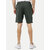 Mens Royal Blue knitted Casual Shorts
