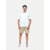 Men Solid Brown Casual Cotton Shorts
