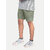 Men  Solid Green  Casual Cotton Shorts
