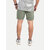 Men  Solid Green  Casual Cotton Shorts