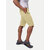 Men Solid Beige semi Casual Cotton Shorts